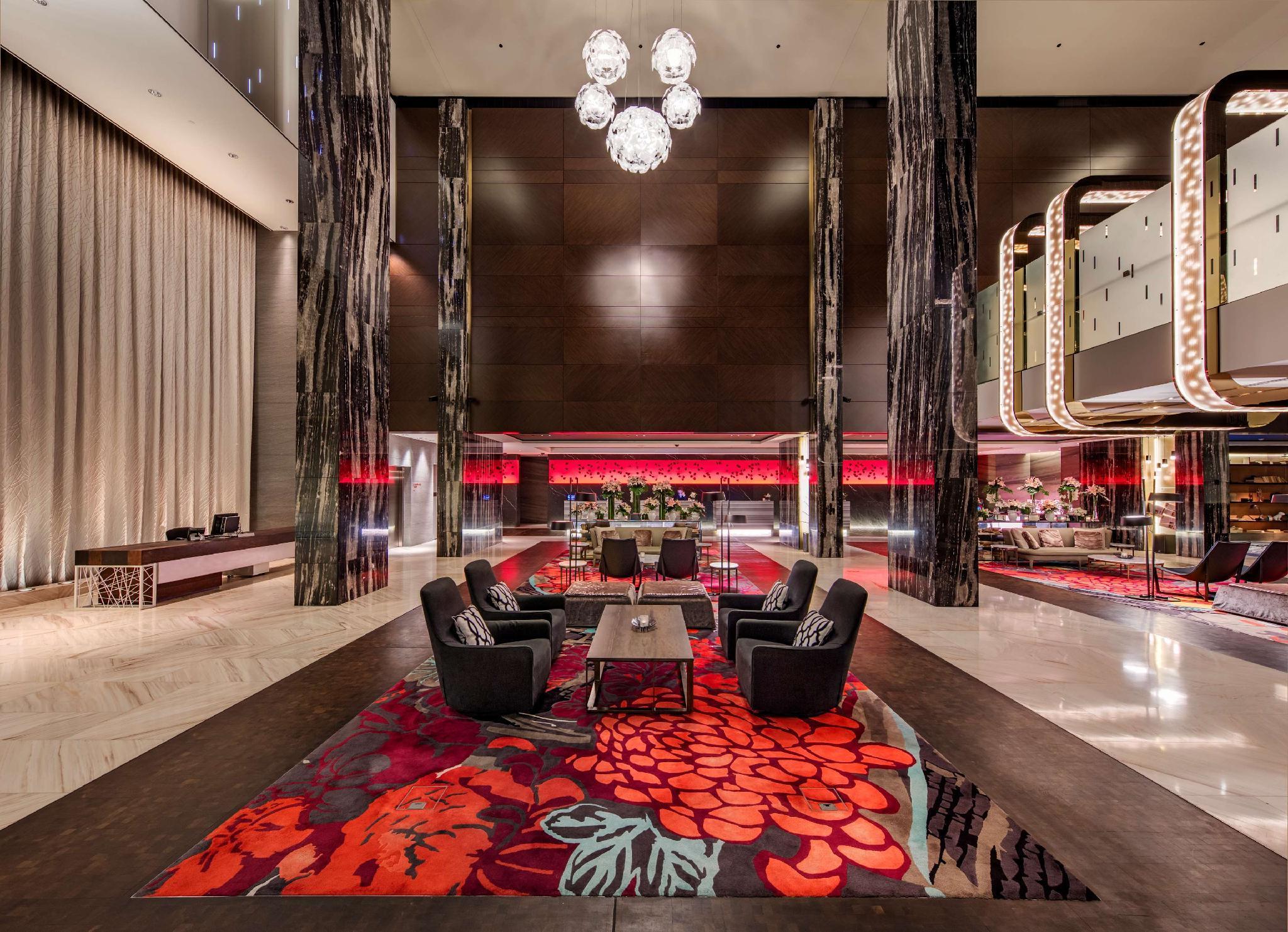 The Darling At The Star Hotel Sydney Kültér fotó The lobby of the W Hong Kong